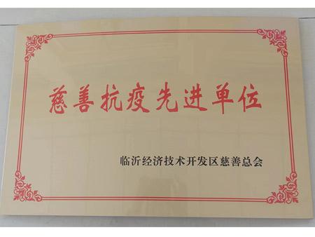 慈善抗疫先进单位